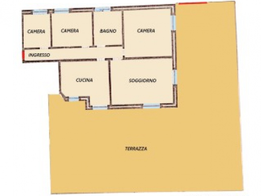 Appartamento con ampia terrazza di 170mq - 1
